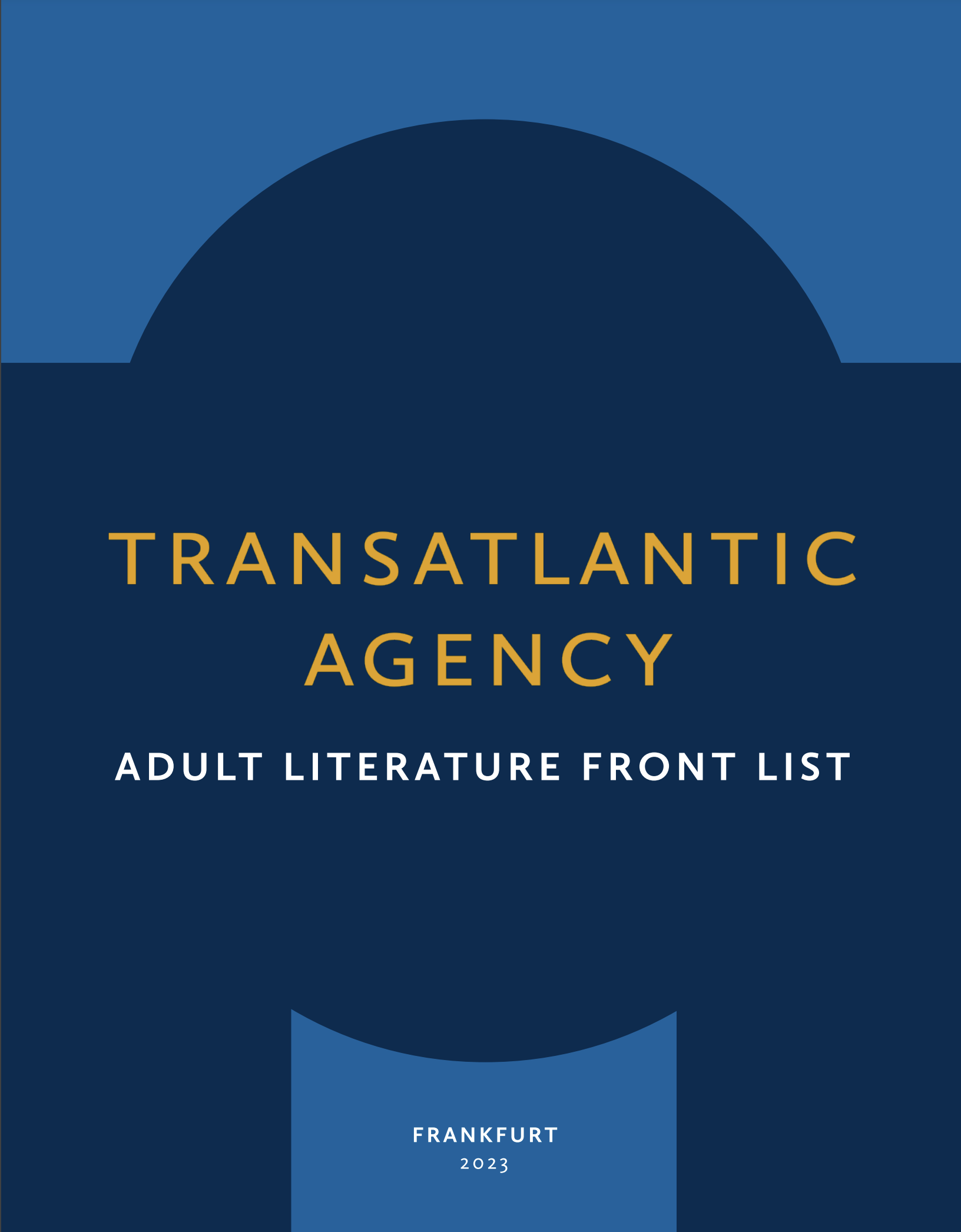 Transatlantic Front List Adult International Rights Transatlantic Agency